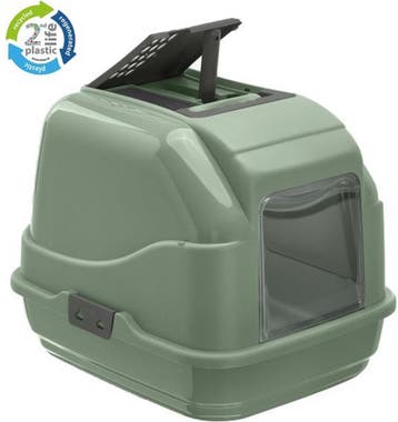 Imac Kattenbak Easy Cat 2Nd Life Gerecycled Groen, Ophalen of Verzenden, Zo goed als nieuw