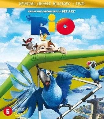 Rio - Blu-Ray (Blu-Ray (Geen Games)), Cd's en Dvd's, Blu-ray, Ophalen of Verzenden, Zo goed als nieuw