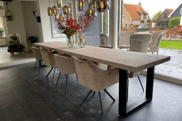 Rockwood® Douglas Modern Grey 4.00m, Ophalen of Verzenden, Nieuw, Rechthoekig, Hout