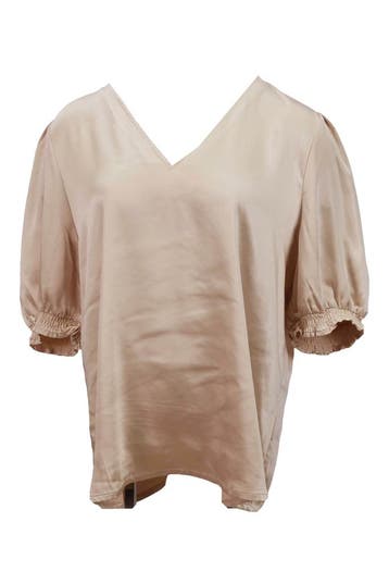 Aaiko Top in maat XL Beige, Aaiko, Verzenden, Zo goed als nieuw, Beige