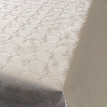 Witte thema versiering papieren tafelkleed 800 x 118 cm - .., Ophalen of Verzenden, Nieuw