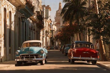 Iconica - Golden Hour in Old Havana - unique 1/1 XXL (100 x