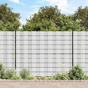 vidaXL Privacystrips 35x0,19 m PVC wit, Verzenden, Nieuw, Kunststof, Minder dan 1 meter