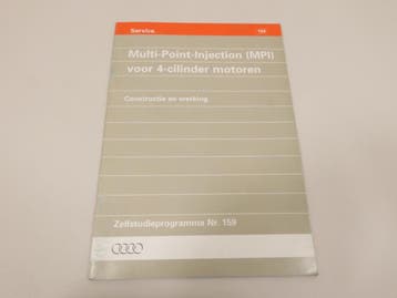 AUDI Zelfstudieprogramma #159 Multi-Point-Injection (MPI), Verzenden