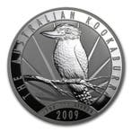 Kookaburra 10 oz 2009, Postzegels en Munten, Verzenden, Losse munt, Zilver