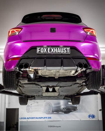FOX Seat Ibiza V - KJ einddemper zonder uitlaatklep uitgang, Verzenden, Nieuw