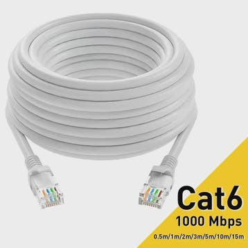 Cat6 UTP Ethernet Kabel - 1000Mbps Netwerk LAN Kabel met RJ4, Verzenden, Nieuw
