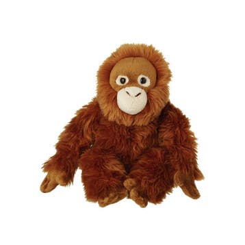 Pluche orang-oetan knuffel - 22 cm - zachte aap, Verzenden, Nieuw