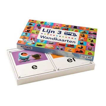 Lijn 3 Wandkaarten (zie omschrijving), Verzenden, Nieuw