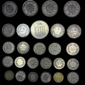 Zwitserland. Lot of 26 Switzerland coins incl. Silver