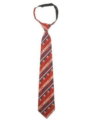 Stropdas Oranje Rood Wit Blauw, Verzenden, Nieuw