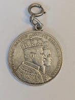 Duitsland, Pruisen. Wilhelm II. Kronungs Thaler 1861 (Zonder