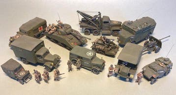 1:76 - Model militair voertuig (11) - Gebouwde modellen, Nieuw