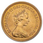 Verenigd Koninkrijk. British Gold Sovereign Queen Elizabeth