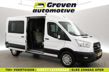 Ford Transit 2.0 TDCI L3H2 | Dubbele Cabine | Airco | Camera, Euro 6, Nieuw, Ford, Lease