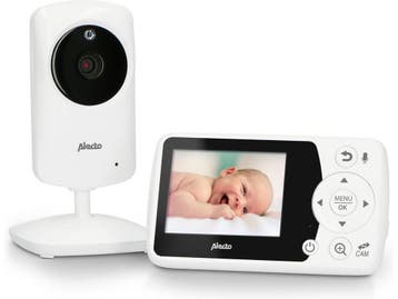 Alecto DVM-64 - Babyfoon met camera - Temperatuurweergave -, Verzenden, Zo goed als nieuw