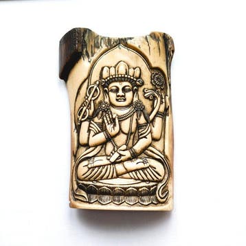 Nepal Been Biddende Avalokiteshvara - Godheidpaneel reliëf