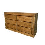 Modern dressoir met laden gerecycled teak -  160 cmDressoirs, Ophalen of Verzenden, Nieuw