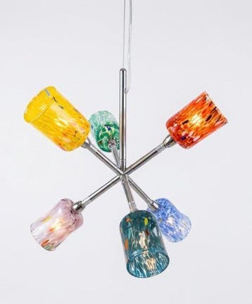 Cluster plafondlamp - Glas