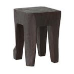 *WOONWINKEL* Must Living Vito Vierkant Krukje Teak Bruin, Verzenden, Nieuw