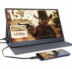 2dekans | Denver Portable Monitor - Full HD - 15.6 -, Computers en Software, Monitoren, Ophalen of Verzenden, Zo goed als nieuw