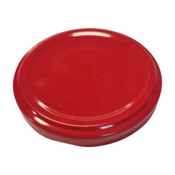 Deksel effen rood 63mm twist-off 1440 stuks, nieuw, Ophalen of Verzenden