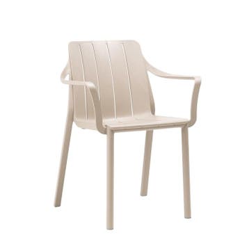 Nardi Tiberina armstoel corda - Diningstoel 55,5x59x81 cm, Nieuw
