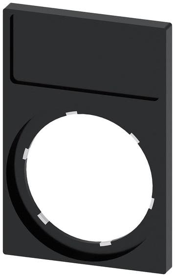 Siemens SIRIUS ACT Labelhouder 22mm Zwarte Frame -, Verzenden, Nieuw, Overige typen