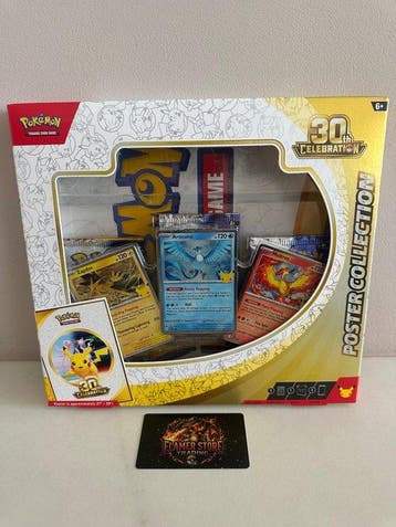 Pokémon - 1 Box - 30th Celebration Poster Collection Box -, Nieuw