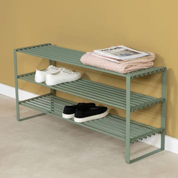 Spinder Design Rex SR2 100cm dubbel schoenenrek - dusty, Verzenden, Nieuw