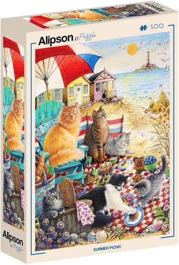 Summer Picnic Puzzel (500 stukjes) | Alipson Puzzle -, Hobby en Vrije tijd, Verzenden, Nieuw