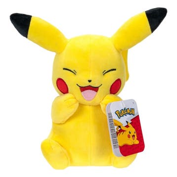 Pokémon Knuffel Pikachu Smiling 20 cm, Ophalen of Verzenden, Nieuw