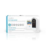 Nedis SmartLife Videodeurbel Wi-Fi Batterij Gevoed /, Ophalen of Verzenden, Nieuw