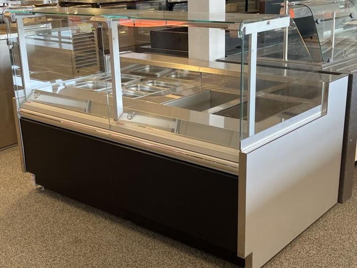 Showroommodel bain marie Major 2 VDA TC-BM, Zakelijke goederen, Horeca | Keukenapparatuur, Gebruikt, Fornuis, Frituur en Grillen