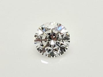 1 pcs Diamant (Natuurlijk) - 0.55 ct - Rond - D (kleurloos), Nieuw