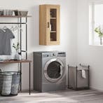 vidaXL Bovenkast 34,5x34x90 cm sonoma eikenkleurig, Minder dan 50 cm, Verzenden, Nieuw, Minder dan 100 cm