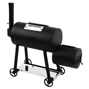 GGM Gastro | Mini-rookoven - 237x127mm - op wielen - zwart |, Verzenden, Nieuw in verpakking, Ovens, Magnetrons en Steamers