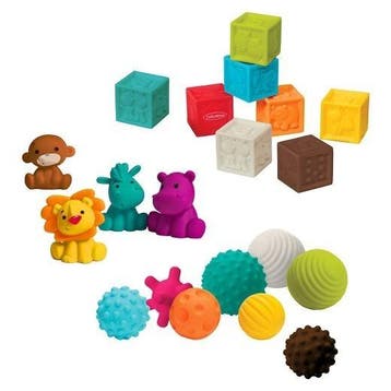 Infantino Sensory Balls Blocks & Buddies Set, Verzenden, Nieuw