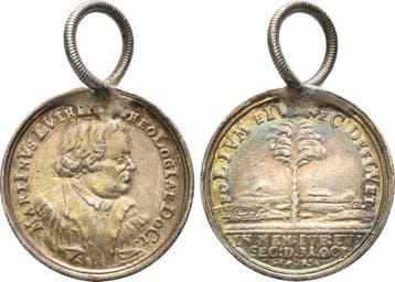 Zilver medaille o J Nuernberg: Reformation:, Postzegels en Munten, Verzenden
