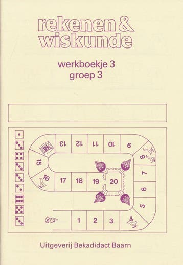 Rekenen en Wiskunde werkboekje 3 groep 3 (per stuk), Boeken, Schoolboeken, Verzenden, Nieuw
