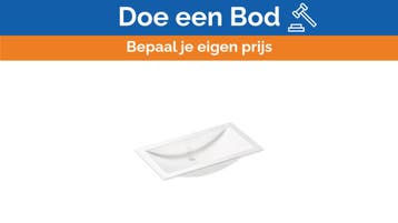Bieden: Alape EB.R800 build in Washbasin 800 x, Ophalen of Verzenden, Nieuw