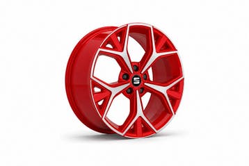 SEAT Ateca (KH7) lichtmetalen velg - rood (19 inch), Auto-onderdelen, Ophalen of Verzenden, Nieuw