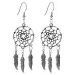 Fako Bijoux - Oorbellen - Dromenvanger - Zilverkleurig, Verzenden, Nieuw