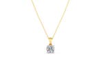 Halsketting - 14 karaat Geel goud - 3.22ct. tw. Diamant, Nieuw