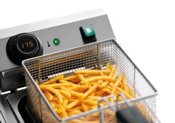 Bartscher Friteuse | SNACK IV PLUS | Elektrisch | 9+9L | 50°, Ophalen of Verzenden, Nieuw in verpakking