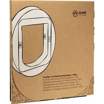 SureFlap Montageadapter Kattenluik - Wit, Verzenden, Nieuw