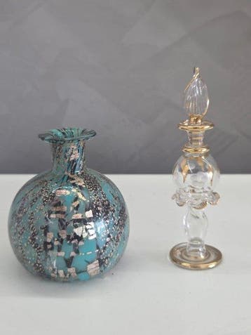 Parfumfles (2) - Murano-glas