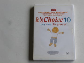 Ks Choice - 10 / 1993-2003 Ten Years of (2 DVD), Ophalen of Verzenden, Zo goed als nieuw
