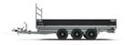 Henra Plateauwagen 453x202 Black 3500kg Plateauwagen, Ophalen of Verzenden, Nieuw