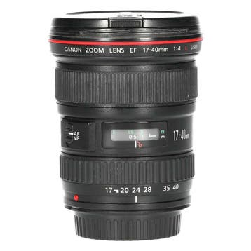 Canon EF 17-40mm f/4L USM met garantie, Audio, Tv en Foto, Fotografie | Lenzen en Objectieven, Ophalen of Verzenden, Gebruikt